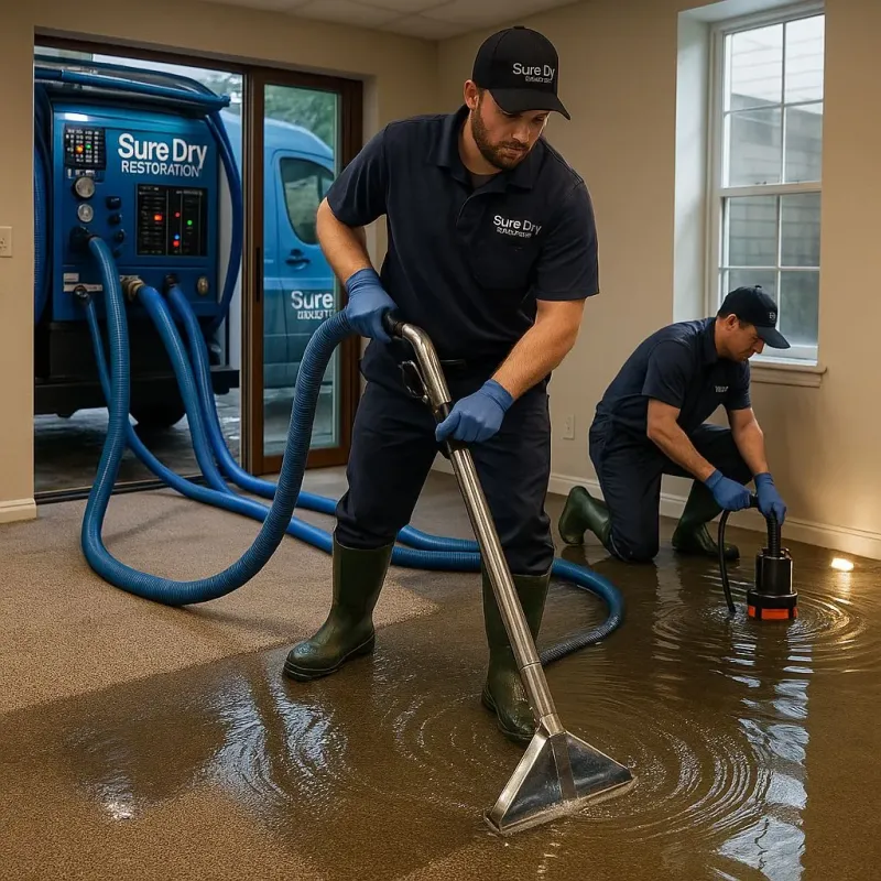 Water Extraction and Removal process in Wood-Lynne, NJ